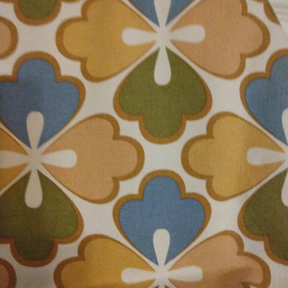 Caribbean Joe Flowered Tote Bag 4X12 in. High. - Picture 3 of 5